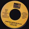 7inch Record CAPLETON - Dem Nuh Know Mi (Remix) NONE Birchill Record 2005 Jamaica Reggae, Ska & Dub Used