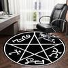 1pc Carpet Chair Mats Pentagram Symbol Perfect for Decorating Chairs, Polyester Carpet, for Living Room.YDT633