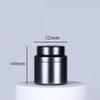Мини-банка из нержавеющей стали, герметичная, портативная, влагостойкая, однотонная, для хранения орехов, конфет, еды, металлическая коробка для чая