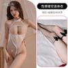 Sexy lingerie sexy hollow uniform suit temptation open gear free pure lace hot onesie