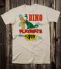Retro Hot Rod Tee T Shirt Gas Station Oil Sinclair Dino Dinosaur Inflatable