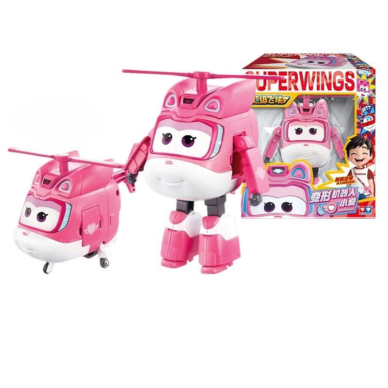 Auldey Super Wings 19 Аниме Фигурка Новый персонаж Шаки Куин Хаохао Робот Фигурка-трансформер Игрушки для Мальчиков Девочек Детский Подарок