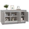 VidaXL Buffet sonoma gris 102x35x55 cm bois d'ingénierie 831891