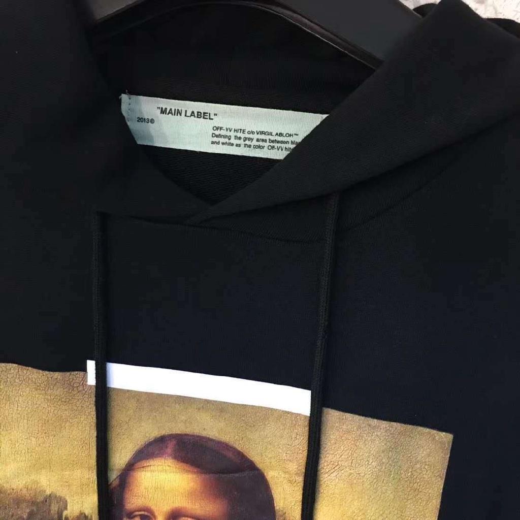 Virgil Co Nwt Abloh Hoodie Plaid Hooded Religion Sweatshirt Painting