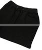MORE THAN BLACK Cut Off Sweat Shorts