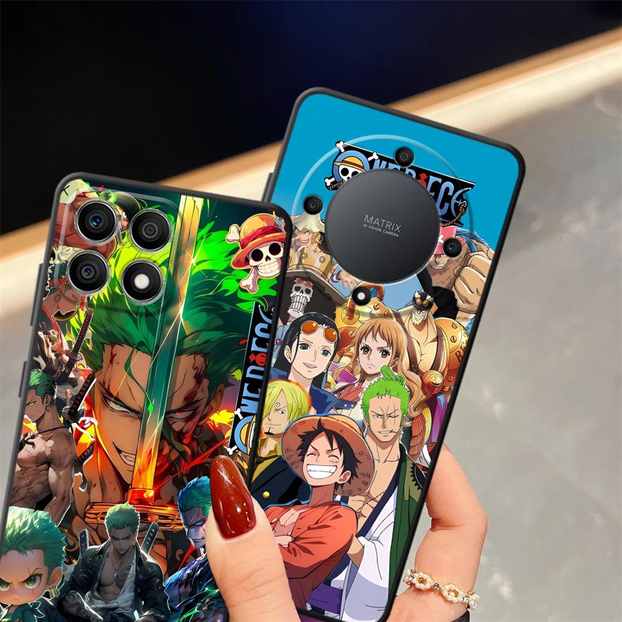 Чехол для телефона Honor X9c X9a 70 X9 8X X8 90 Lite X7a Аниме Луффи Зоро