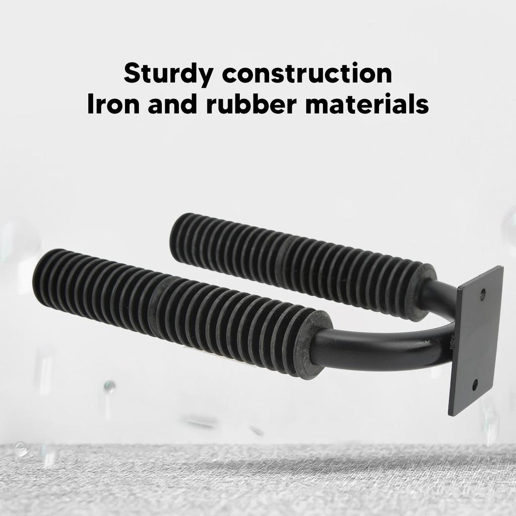 Kayak Paddle Rack Iron Rubber Sturdy Construction Kayak Paddle Holder Wall Mount Easy Installation Canoe Paddle Rack