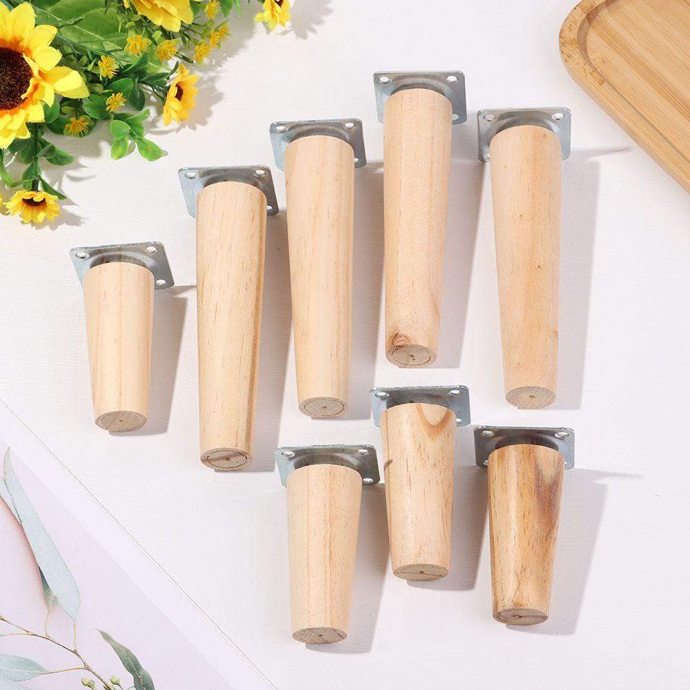 Desk Sofa Chair Nightstand Storage Box Leg Furniture Accessories Wooden Furniture Legs Tapered Feet