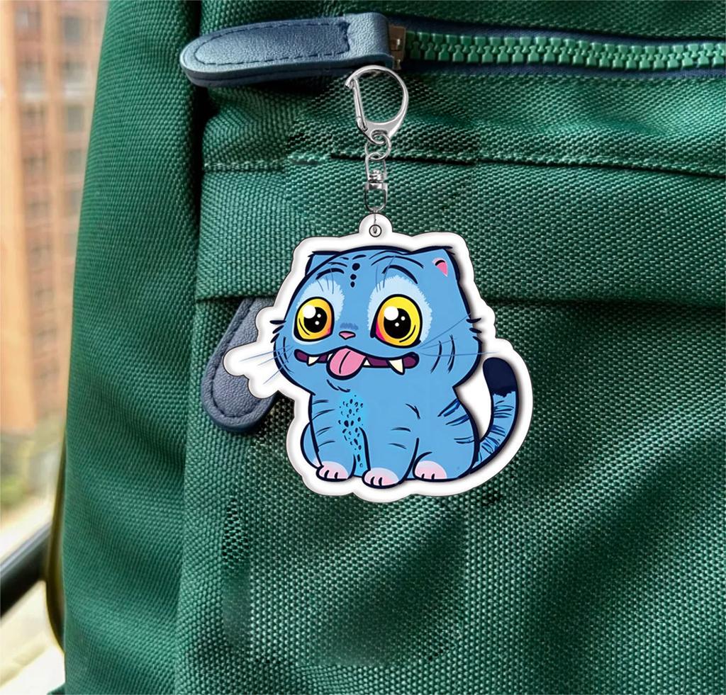 Мультяшный Аниме Фильм Прозрачный Акриловый Брелок Подвеска, Изысканный Подарок Подвесные Аксессуары Для Рюкзаков