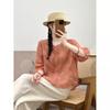 Women S Short Sleeve Embroidered Cotton Blouse Loose Plus Size Summer Top