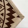 Tote Bag Ethnic Style Handbag Canvas Embroidery Shoulder Bag Geometric Cloth Bag  Storage Bag