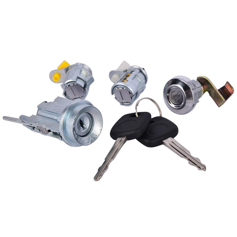 Door Lock & Key Ignition Barrel Set For Toyota Pickup Hilux 1988-97 D2191608