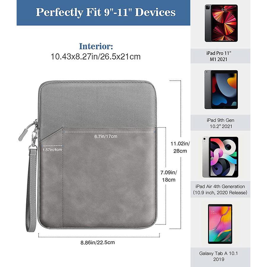 Чехол для хранения iPad и чехол для планшета для устройств 9,7"/11"