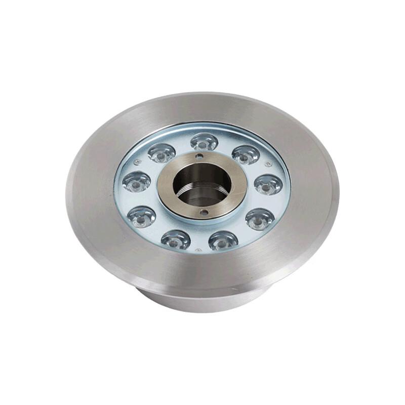 Circular Stainless Steel Underwater Fountain Light
