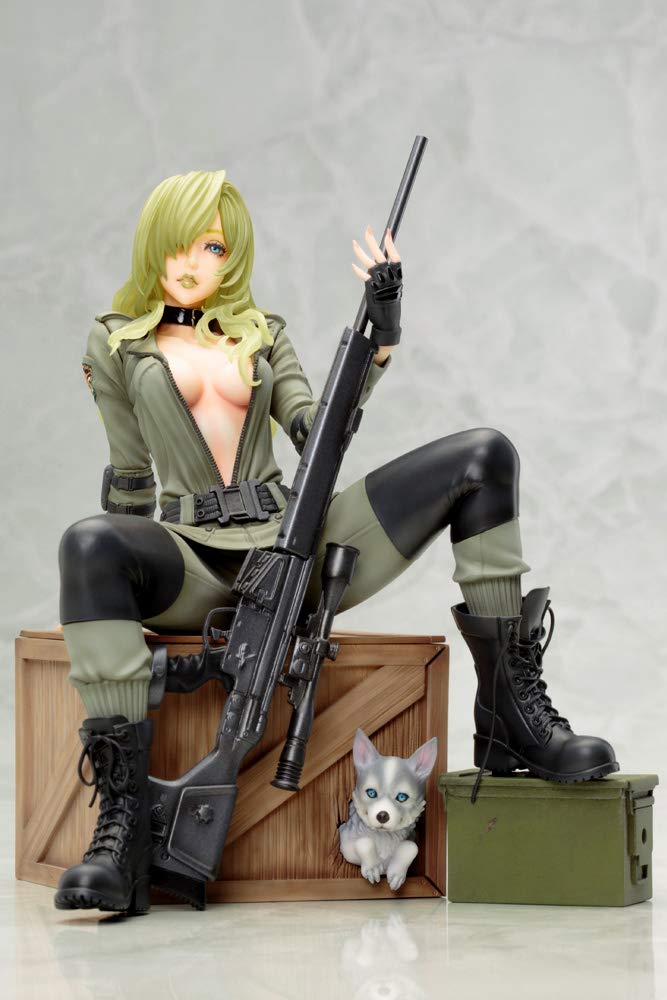 Toshiya Metal Gear Solid Bishoujo Sniper Wolf масштабная ПВХ окрашенная готовая фигурка SV306 1/7
