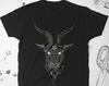 Satan Shirt for Men Women Girl Tee Goth Occult Graphic Shirt Guy Animal Goat Gothic Baphomet Pentagram Unisex Shirt Gift Idea