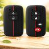 Корпус брелока с 2/4 кнопками для Toyota Camry Prius Land Cruiser Prado 150 Crown для Subaru Foreste XV Чехол для автомобильного пульта ключа