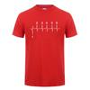 Motorcycle Gear Heartbeat T-Shirt Father's Day Present Funny Birthday Gift For Daddy Father Husband Unisex Crewneck Cotton T Shirt