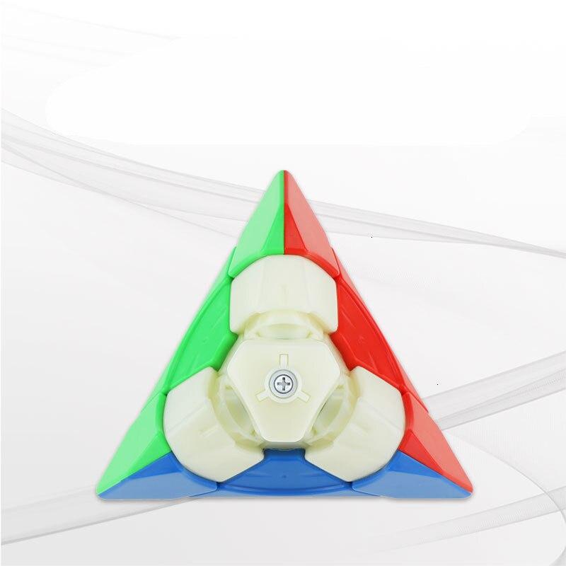 Yj Neo Cube Yongjun Petal Pyramid Leaf Magic Cubes Stickerless Pyraminx Cubo Magic Speed Puzzle Cube Обучающие игрушки Spinner 