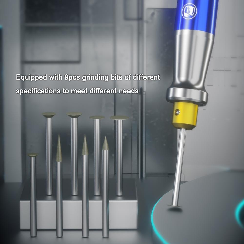 IRX6 Портативная электрическая шлифовальная гравировальная ручка с регулируемой скоростью Мини-ручная шлифовальная ручка