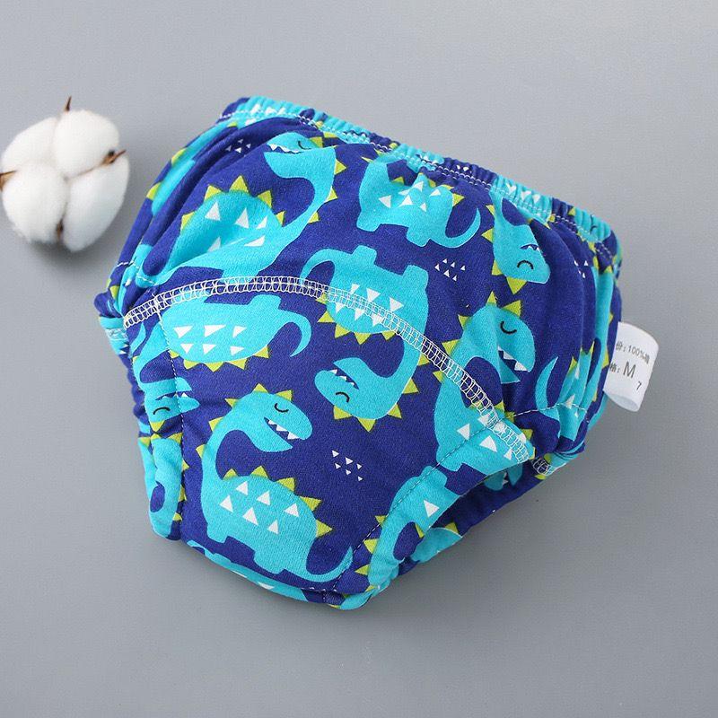 5PC Baby Cotton Cloth Diaper Training Pants Infant Toilet Training Pants for Boys and Girls Summer Diapers Leak Proof and Waterproof