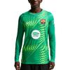 Dri-FIT Сезон 2026/27 Барселона Вратарь Color Block Круглый вырез Быстросохнущая с длинным рукавом Футболка для футбола Версия для фанатов Мужские топы II1997-324