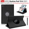Tablet Case for Realme Pad 10.4 Inch 2021 RMP2102 RMP2103 Capa Leather 360 Smart Funda Cover for New OPPO Pad 11 2022 Coque