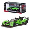 Bburago Lamborghini SC63 LMDh Green Race Sports Car Diecast Model Car Finished Product 1/43 / 18-38315