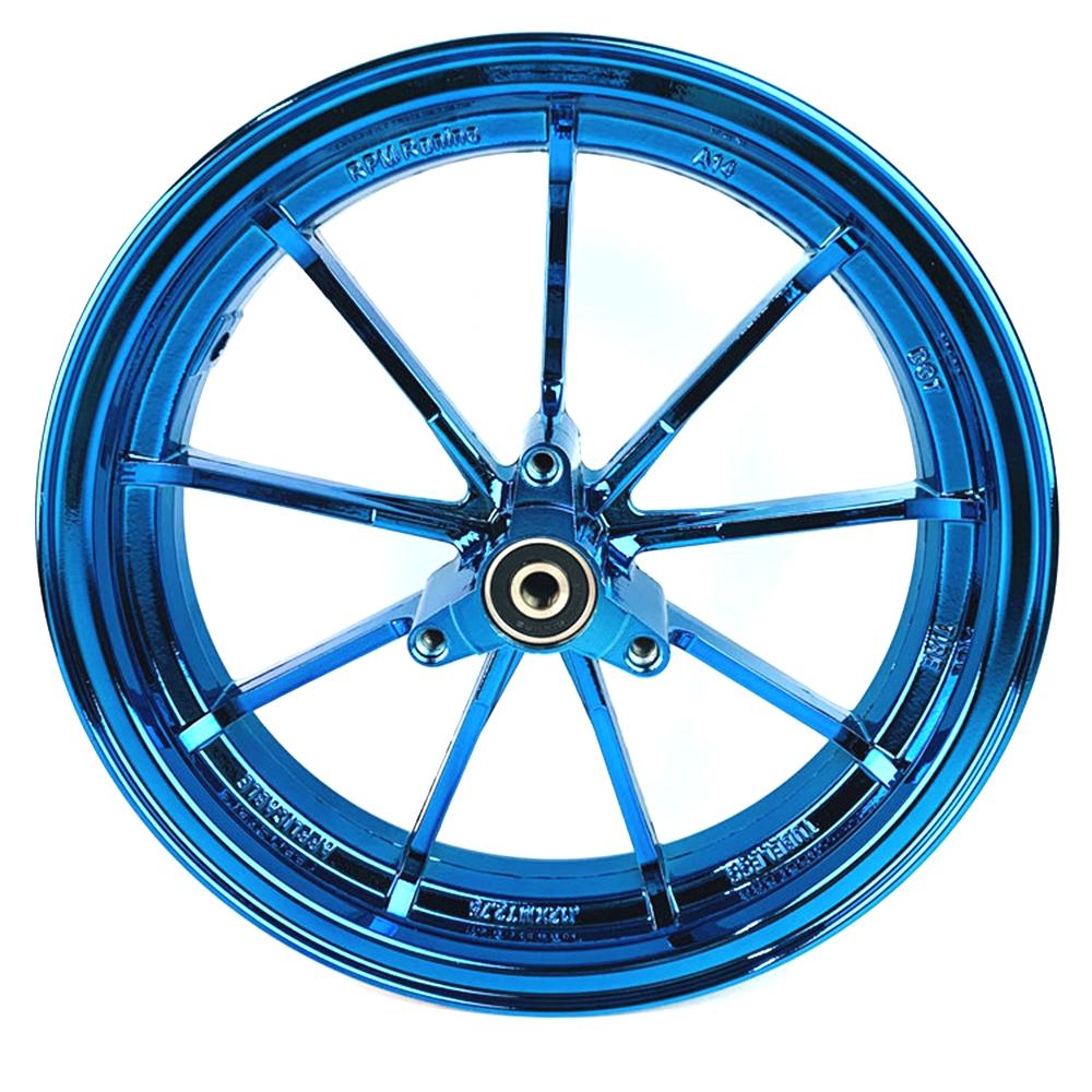 Алюминиевые передние обода колес RPM 12*2.75 дюйма, 3 отверстия, под тормозной диск, для Yamaha BWS JOG-GY6 RSZ Little Monkey Niu N1S, для модификации электросамоката