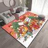Merry Christmas Festive Greetings Carpet Printing Home Decor Protective Pad Doormat Art