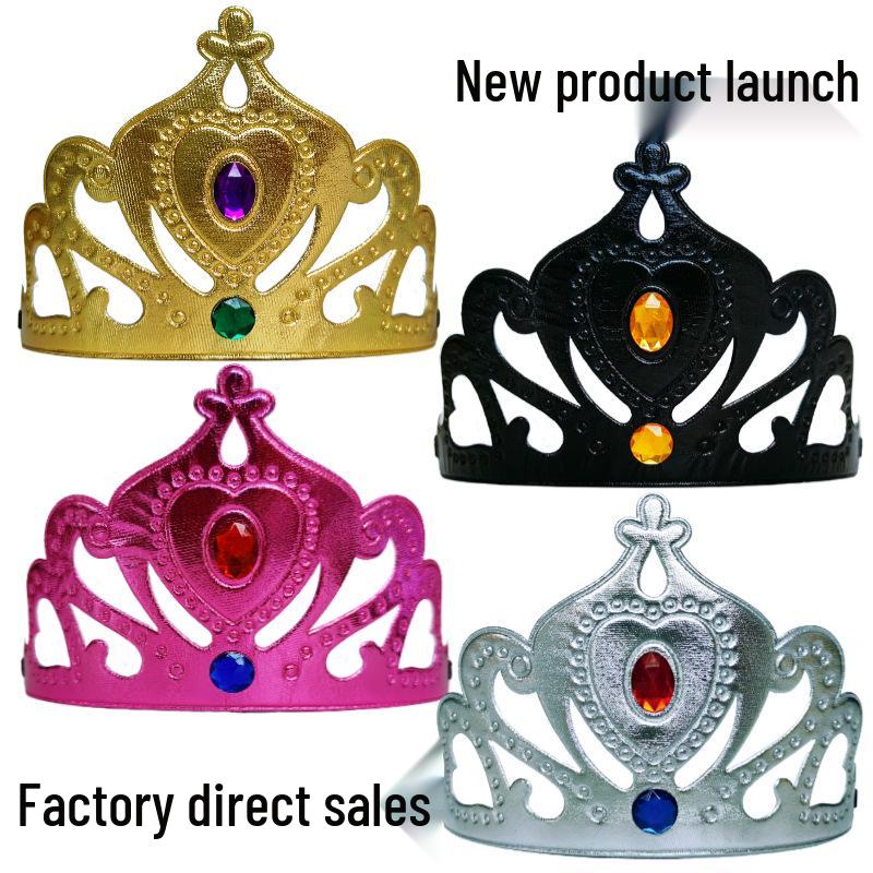 Тиара замороженной принцессы, головной убор для украшения детского торта на день рождения