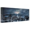 Art Deli New York Fabric Wall Art Panel, poht-w-1701-01, 30 x 78.5 cm
