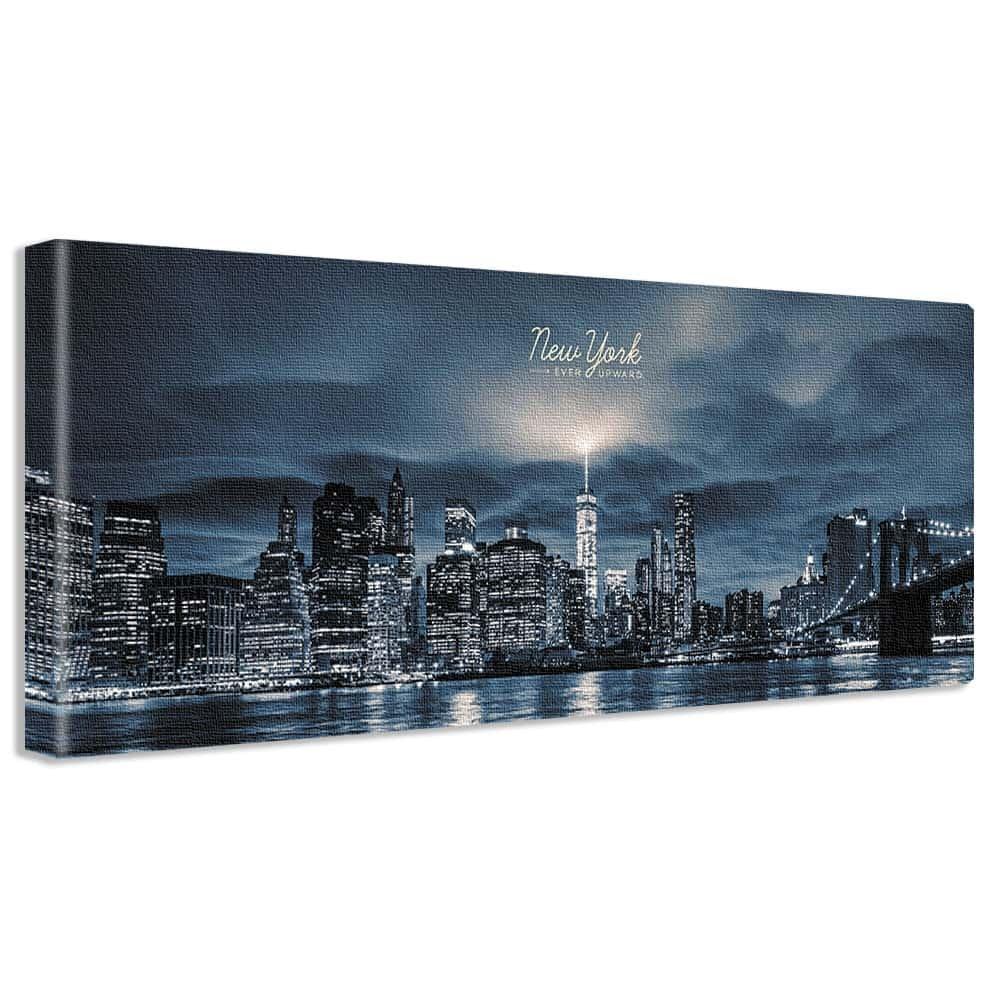Art Deli New York Fabric Wall Art Panel, poht-w-1701-01, 30 x 78.5 cm