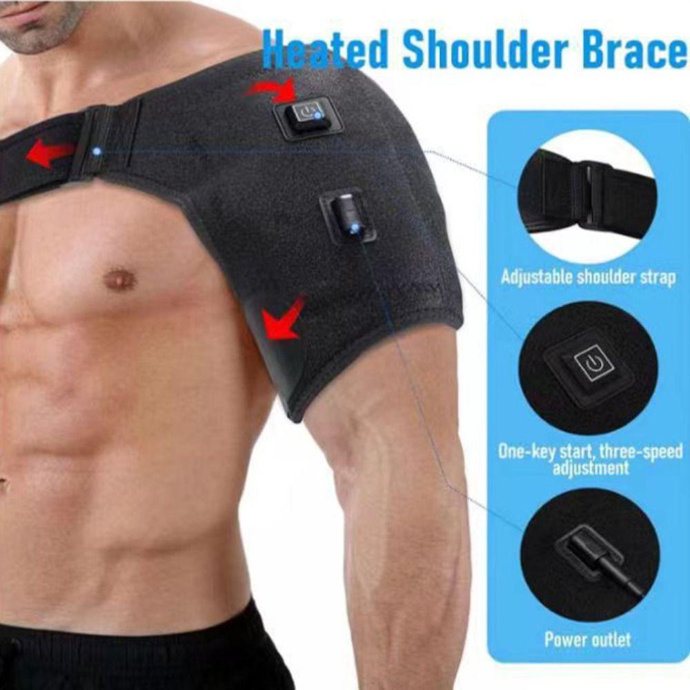 Согревающий плечевой бандаж для суставов, согревающий компресс, согревающий плечевой защитный ремень