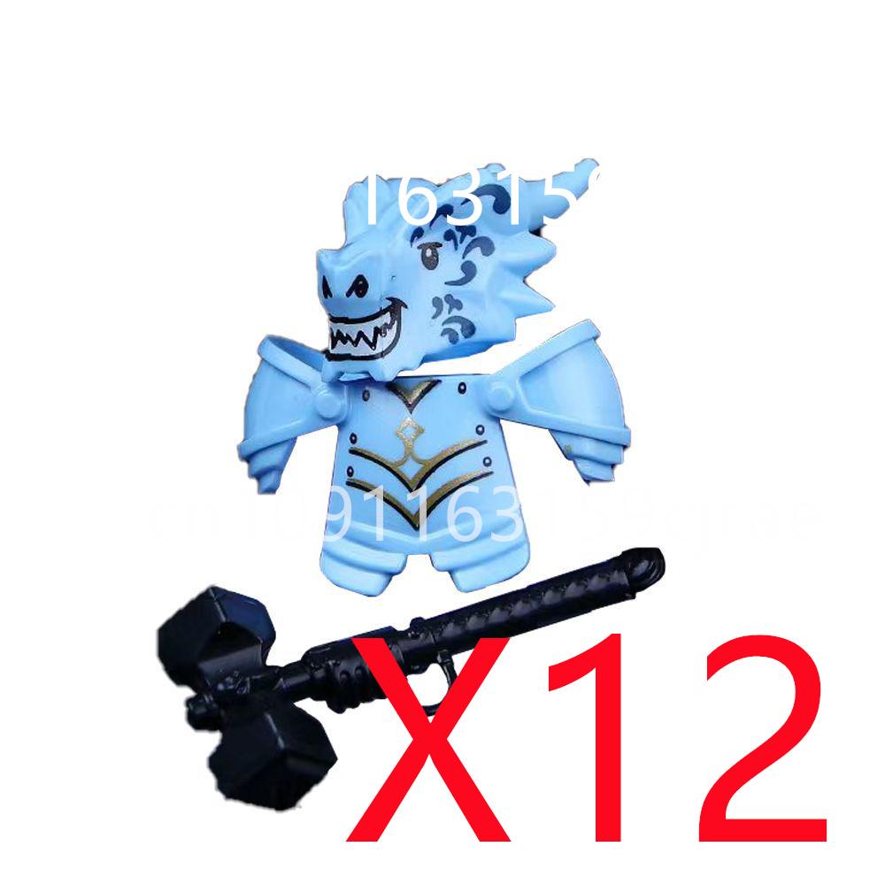 Совместимые MOC Средневековые Строительные Блоки Персонажи Солдаты Рыцари Драконов Черный Лев Орел Игрушка Подарок Кирпичики Фермер Солдат X048