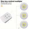 10W LED Under Counter Lights COB  Light Battery Powered with Remote Control for Under Cabinet Closet Bedroom Kitchen Lighting