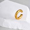 Серьги-каффы из нержавеющей стали для женщин и девочек, Клипсы на хрящ уха (Helix), Без прокола, Рождественские подарки в чулок