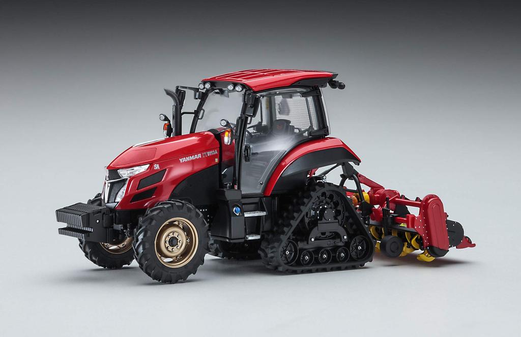 Hasegawa Трактор Yanmar YT5113A Дельта Спецификация Пластиковая Модель 66107 1/35 Гусеничный/Роторный
