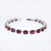 Precious Natural Filled Ruby Bracelet Real Gems with S925 Silver Luxury Design Women Fine Jewelry Anniversary Engagement Gift
