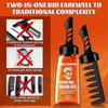 1-3X 2-in-1 Hair Oil Head Gel Brush Quick-drying Hair Gel Combs Non-greasy Hair Salon