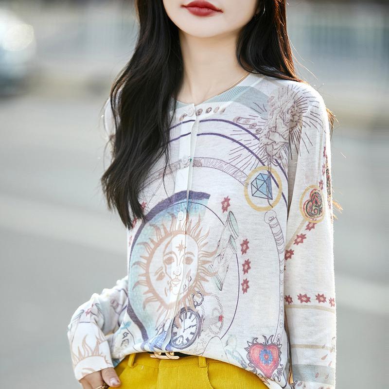 Dimanaf 2025 Summer Women Transparent Design Sun Protection T-Shirt Basic New Fashion Tops Tees Casual Loose Tees