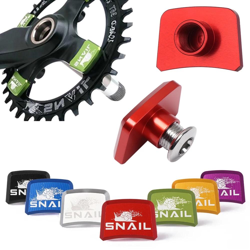 Road Bike MTB Crankset Fixed Nut Square Plate Nail Crankset Bolts Chainring Bolt Chainwheel Screws