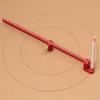300mm Woodworking Scribing Gauge Center Finder Ruler Bowls Ruler Woodworking Scribing C A4E9