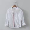 Men's Spring Casual Long Sleeve Solid Color Pocket Shirt