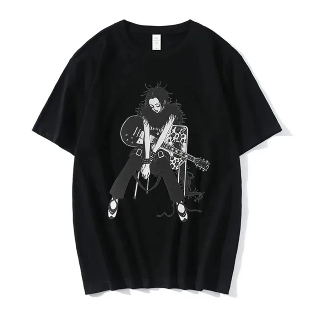 Anime Nana Osaki Print T-shirts WoShort Sleeve Cotton Casual T-shirt Oversize Streetwear Clothes for Teens 72497