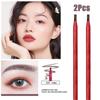 2-piece Waterproof Eyebrow Pencil Long and Lasting Eyebrow Tattoo Color Tone Professional Makeup Eyebrow Pencil XYZ