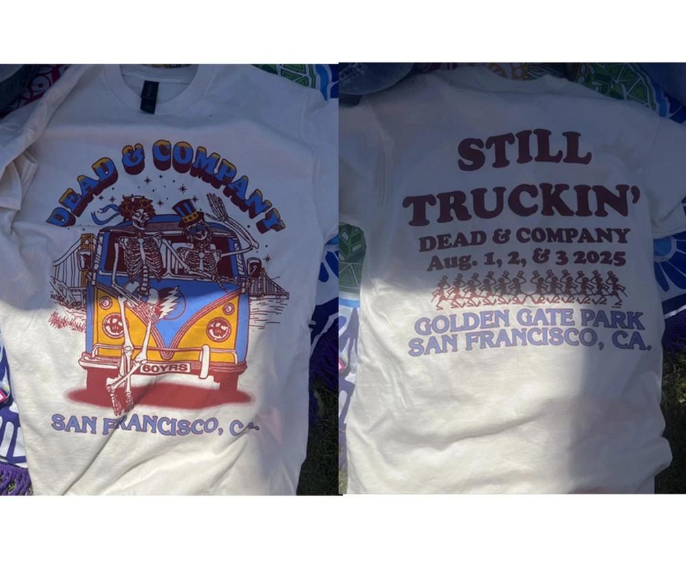 2025 Dead & Company Golden Gate Park SF reprint T-Shirt S-5XL Unisex T-Shirt