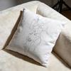 Minimalist Art Drawing Cushion Cover Soft Decorative Pillow Case Suitable for Bedroom Sofa Car Travel Use