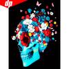 Diamond Mosaic Full Layout Skull Diamond Painting Cartoon Diamond Embroidery Nature Pictures
