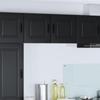 Dishwasher Front Panel Kalmar Black 40 x 31 x 40 cm